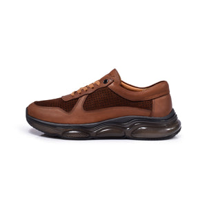 Normandy Genuine Leather & Suede Air-Cushion Runner
