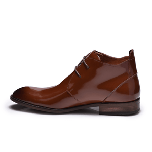 Normandy Genuine Leather Lace-up Formal Half Boot
