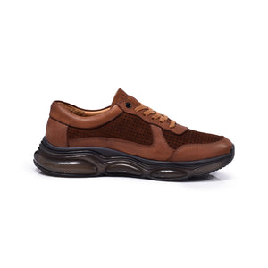 Normandy Genuine Leather & Suede Air-Cushion Runner