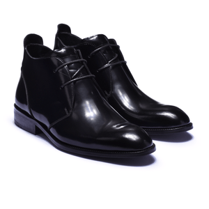 Normandy Genuine Leather Lace-up Formal Half Boot