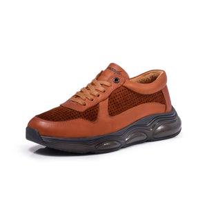 Normandy Genuine Leather & Suede Air-Cushion Runner