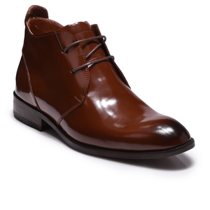 Normandy Genuine Leather Lace-up Formal Half Boot