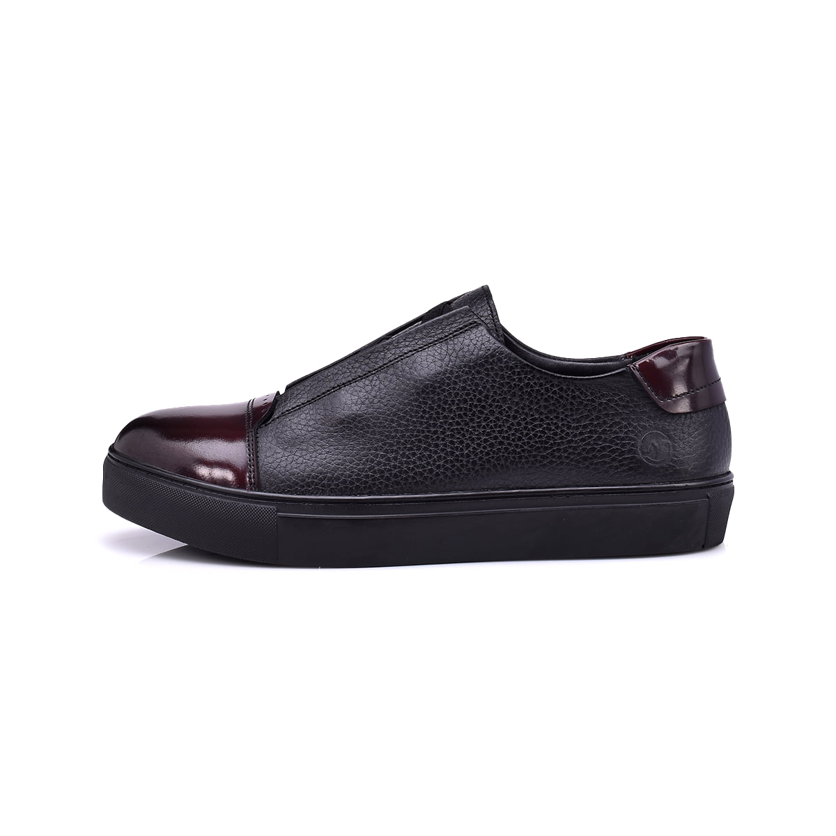 Normandy Genuine Leather Elastic Slip-on Sneaker