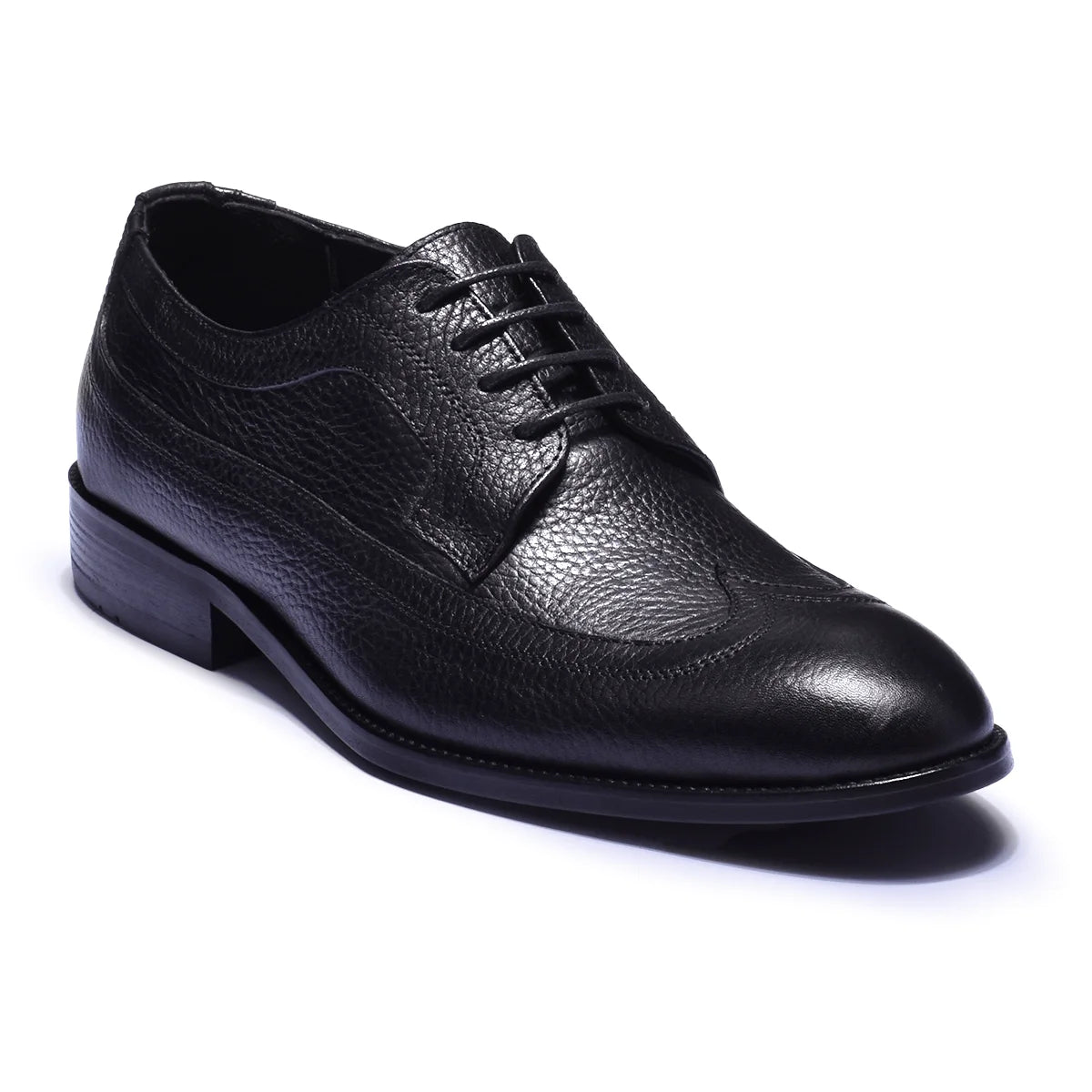 Normandy Genuine Leather Wingtip Brogue Derby