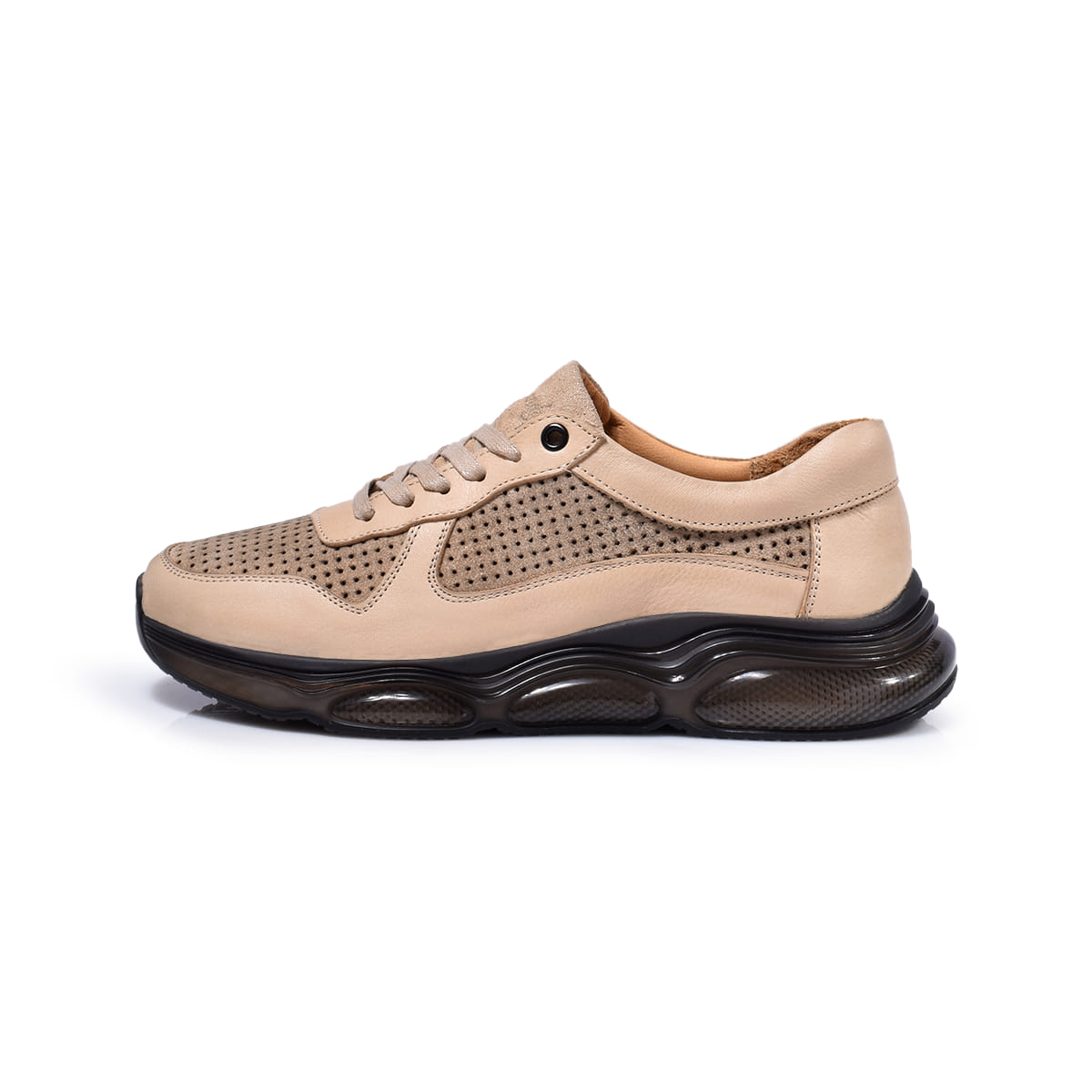 Normandy Genuine Leather & Suede Air-Cushion Runner