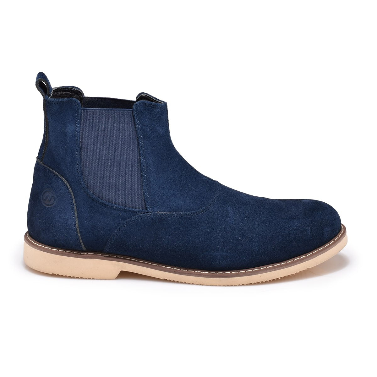Normandy Genuine Suede Chelsea Half Boot