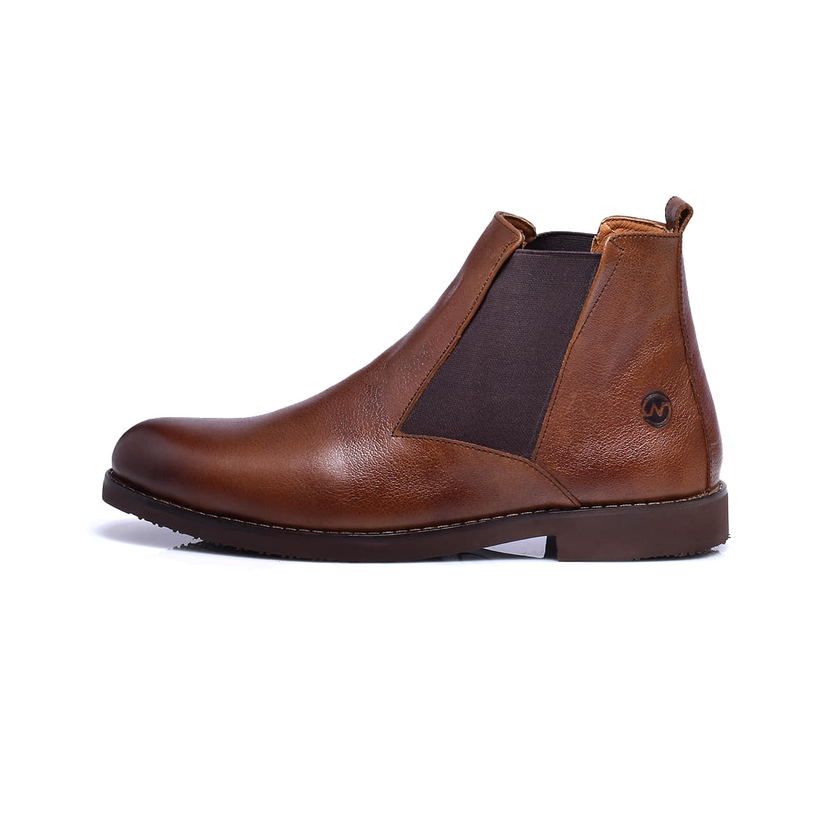 Normandy Genuine Leather Chelsea Half Boot