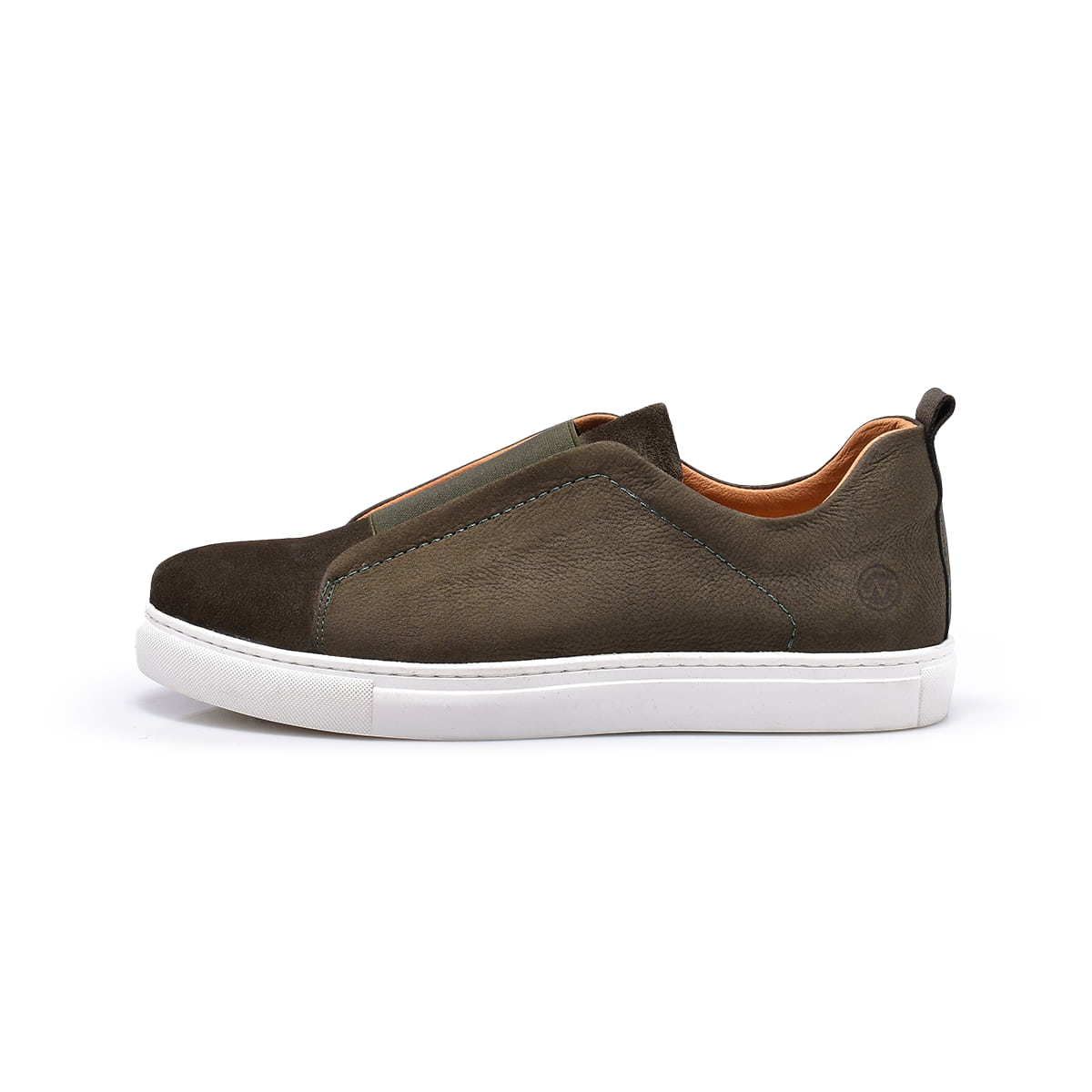 Normandy Genuine Leather & Suede Slip-On Sneaker