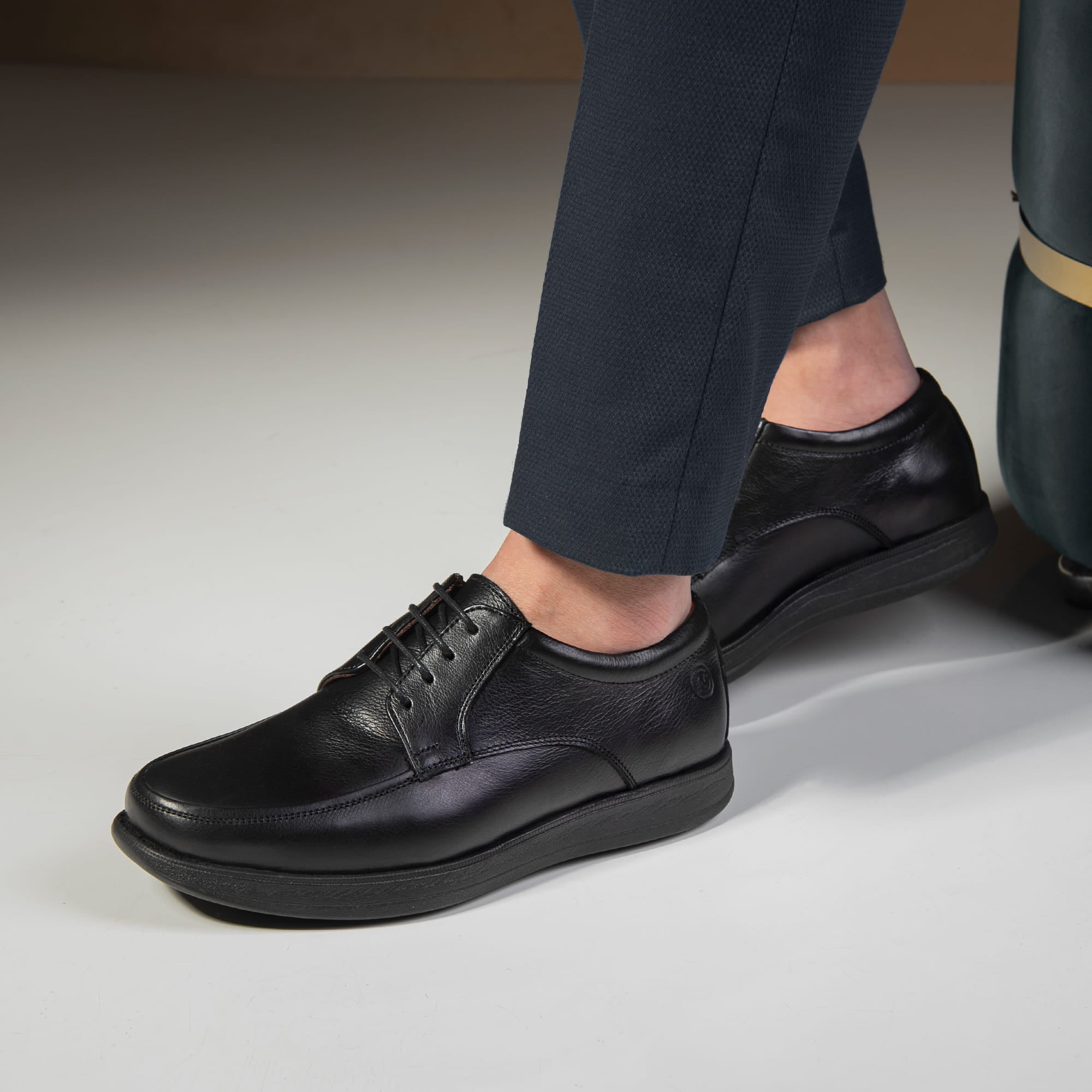 Normandy Genuine Leather Comfort Lace-Up