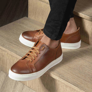 Normandy Genuine Leather Urban Lace-up Sneaker