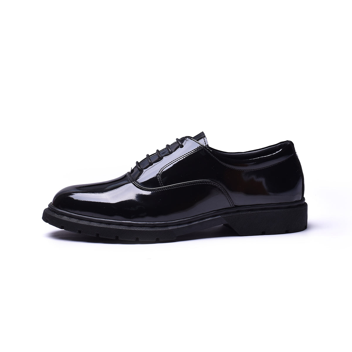 Normandy Premium High-Shine Plain Toe Derby
