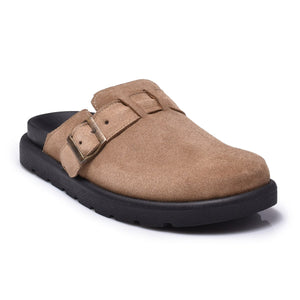 Normandy Premium Genuine Leather Buckle Mules
