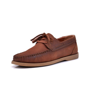 Normandy Genuine Leather Classic Boat Shoe