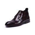 Normandy Genuine Leather Lace-up Formal Half Boot