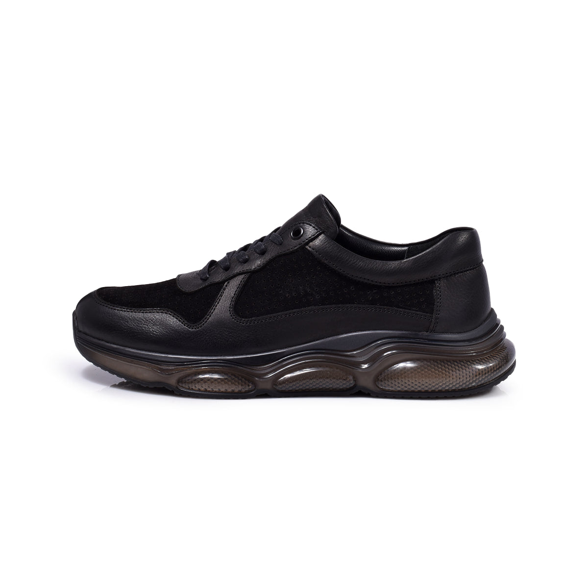 Normandy Genuine Leather & Suede Air-Cushion Runner