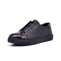 Normandy Genuine Leather Elastic Slip-on Sneaker
