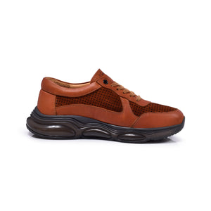 Normandy Genuine Leather & Suede Air-Cushion Runner