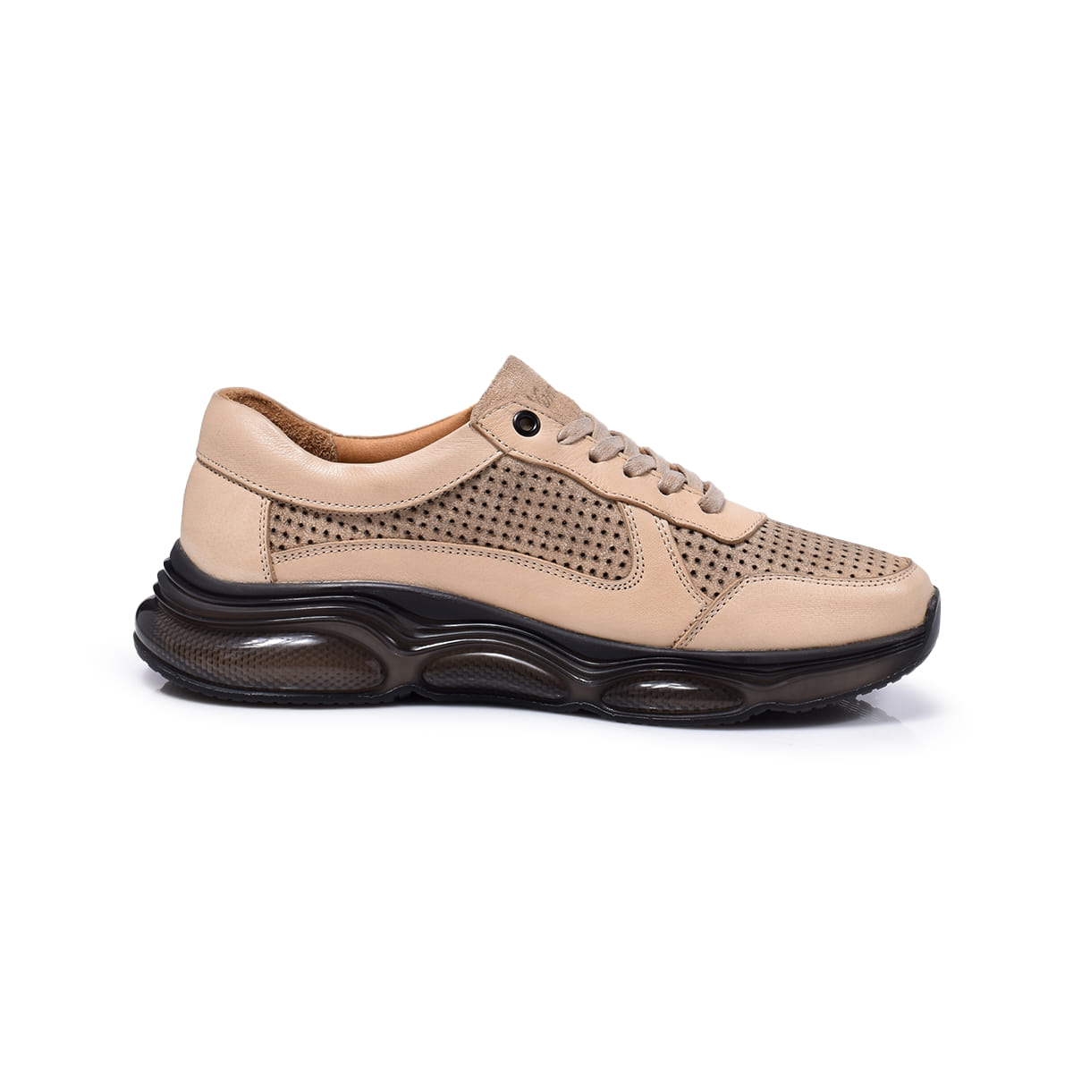 Normandy Genuine Leather & Suede Air-Cushion Runner