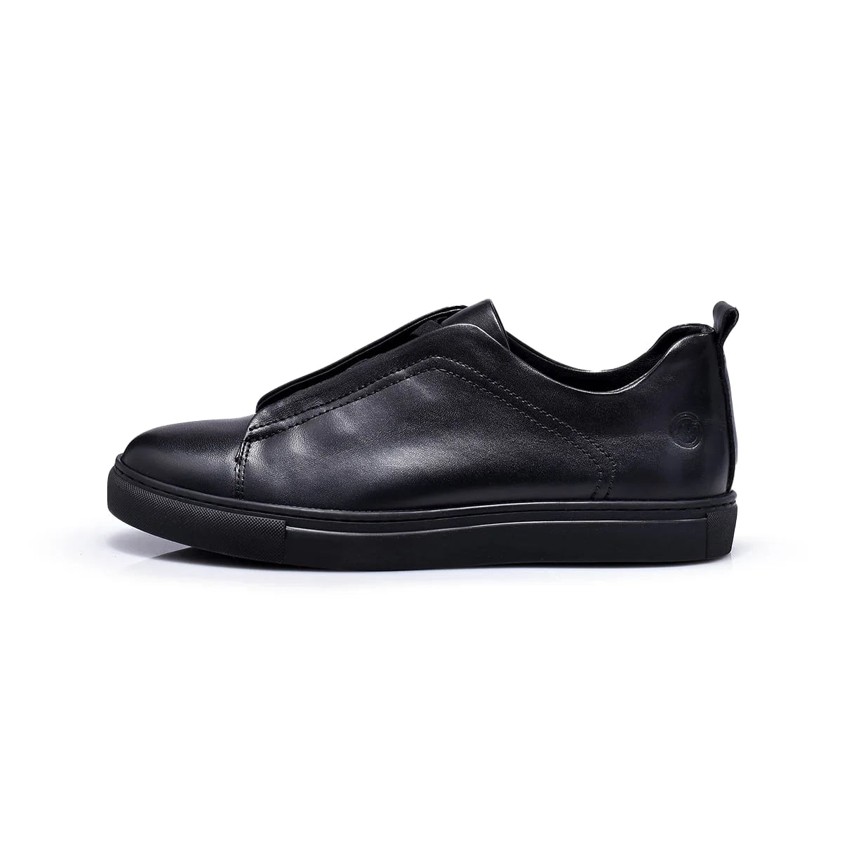 Normandy Genuine Leather Elastic Slip-on Sneaker