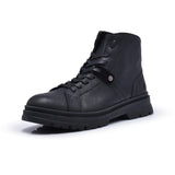 Normandy Genuine Leather Casual Lace-up Half Boot