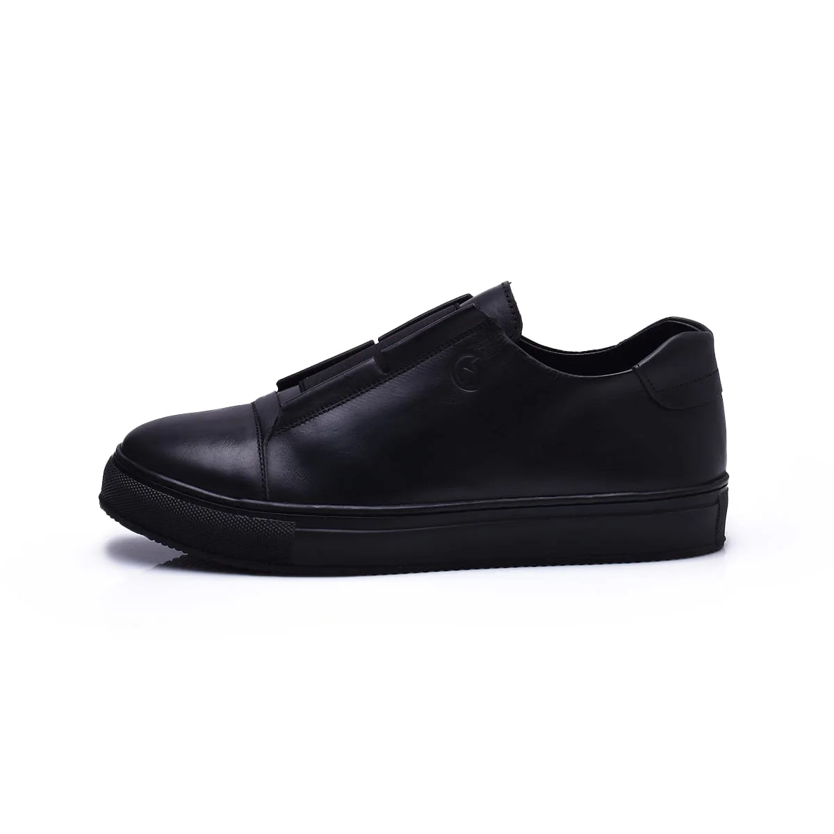 Normandy Genuine Leather Elastic Slip-on Sneaker