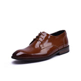 Normandy Premium Leather Glossy Derby Shoe