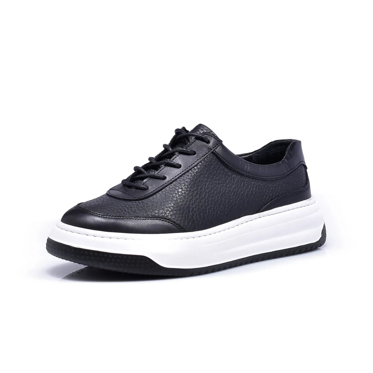 Normandy Genuine Leather Chunky Sneaker