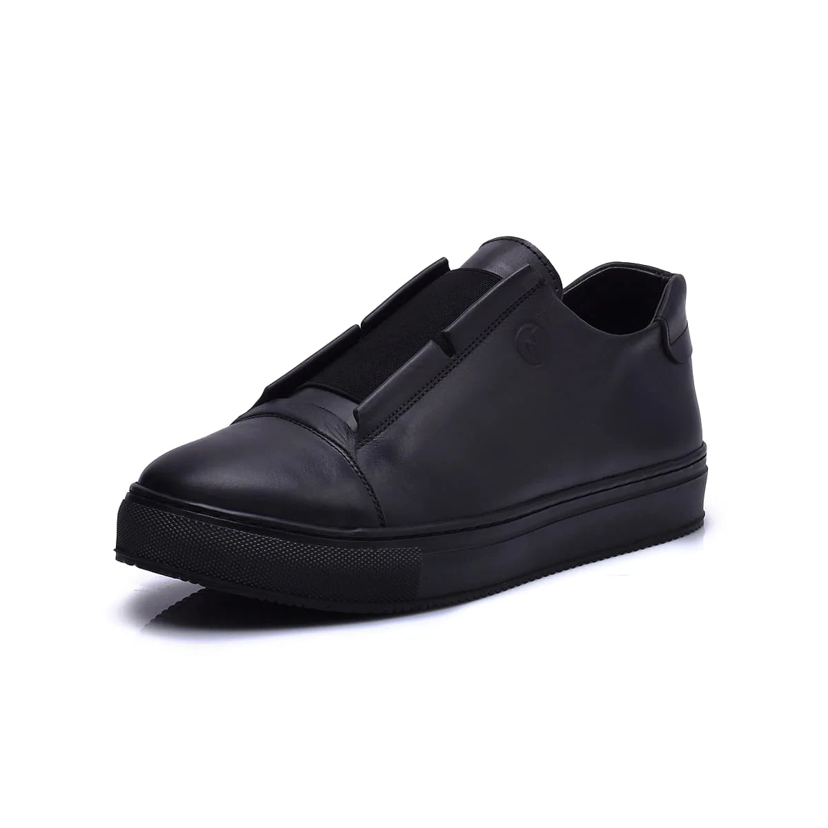 Normandy Genuine Leather Elastic Slip-on Sneaker
