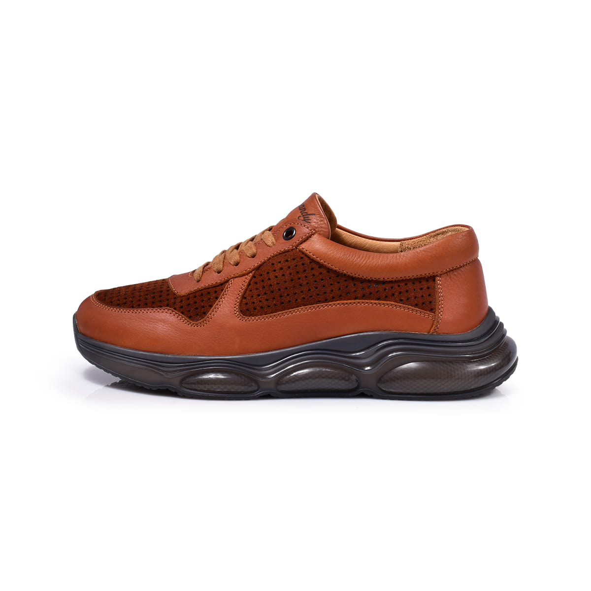 Normandy Genuine Leather & Suede Air-Cushion Runner
