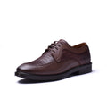 Normandy Genuine Croc-Embossed Leather Lace-Up Derby Shoes