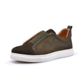 Normandy Genuine Leather & Suede Slip-On Sneaker