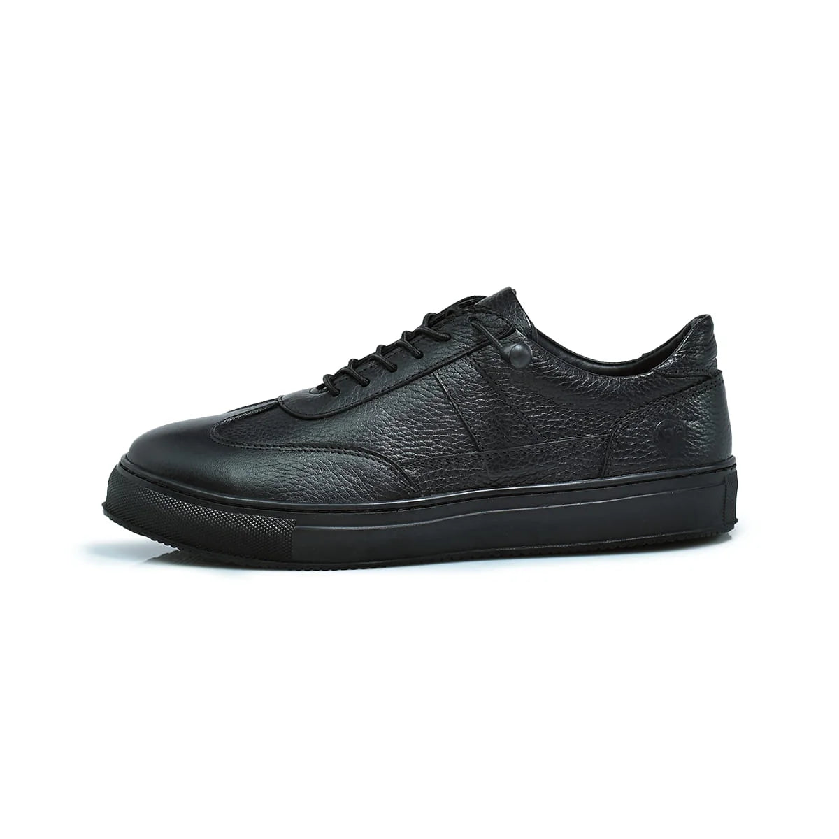 Normandy Genuine Leather Elastic Lace Sneaker