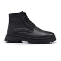 Normandy Genuine Leather Casual Lace-up Half Boot