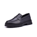 Normandy Genuine Leather Chunky Penny Loafer