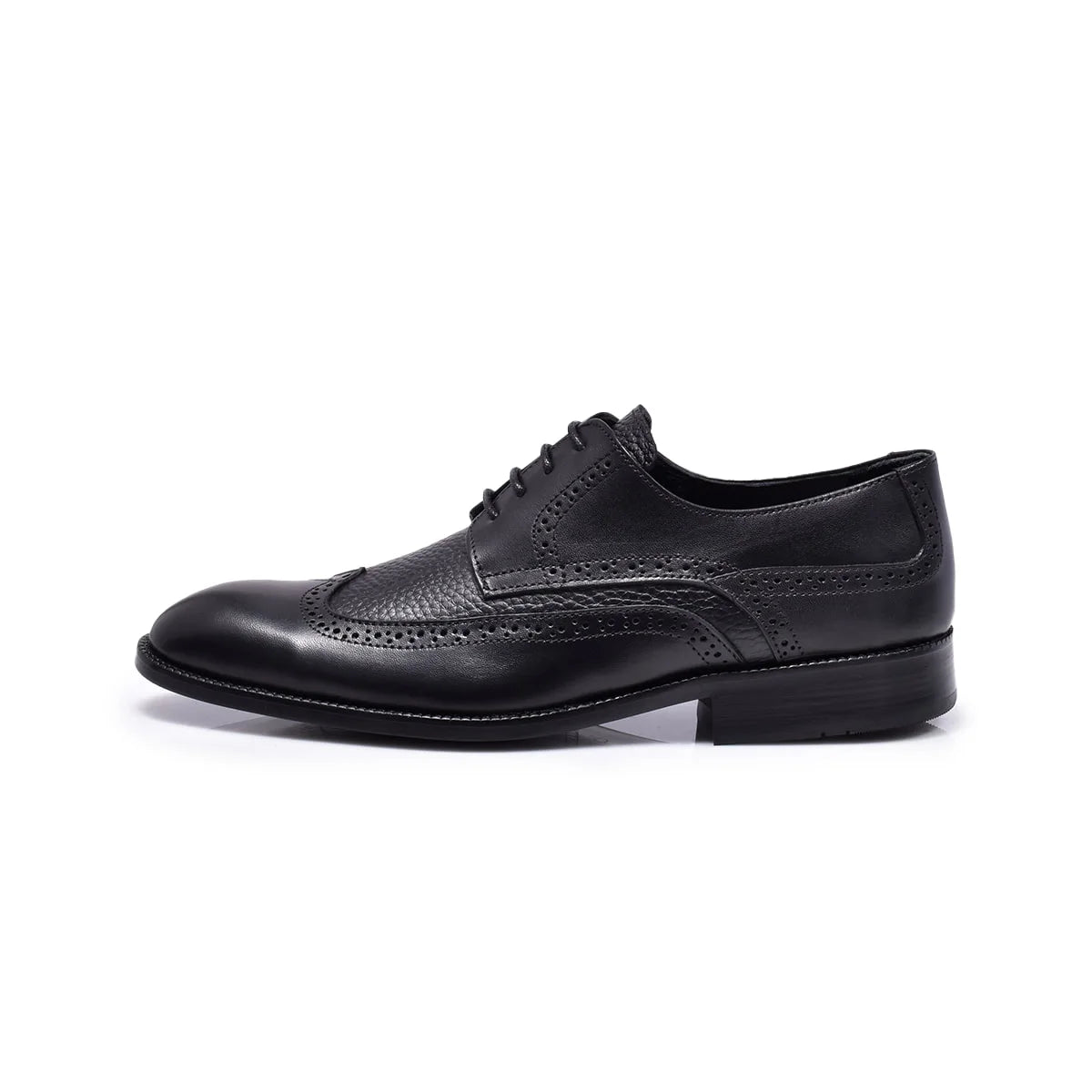 Normandy Genuine Leather Wingtip Brogue Derby