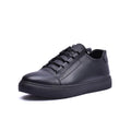Normandy Genuine Leather Elastic Lace Sneaker
