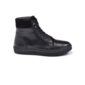 Normandy Genuine Leather Casual Lace-up Half Boot