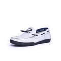 Normandy Genuine Vegetable-Tanned Leather Moccasin Boat Shoes