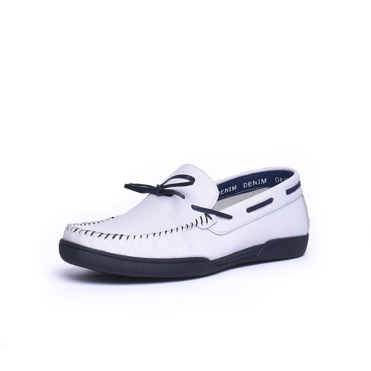 Normandy Genuine Vegetable-Tanned Leather Moccasin Boat Shoes