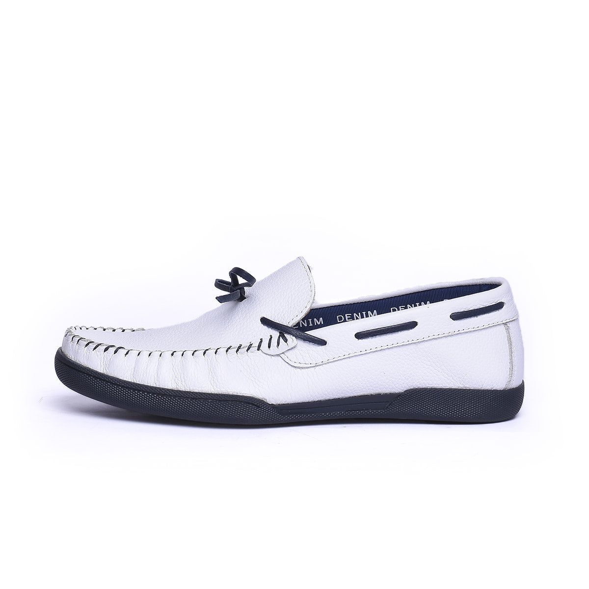 Normandy Genuine Vegetable-Tanned Leather Moccasin Boat Shoes