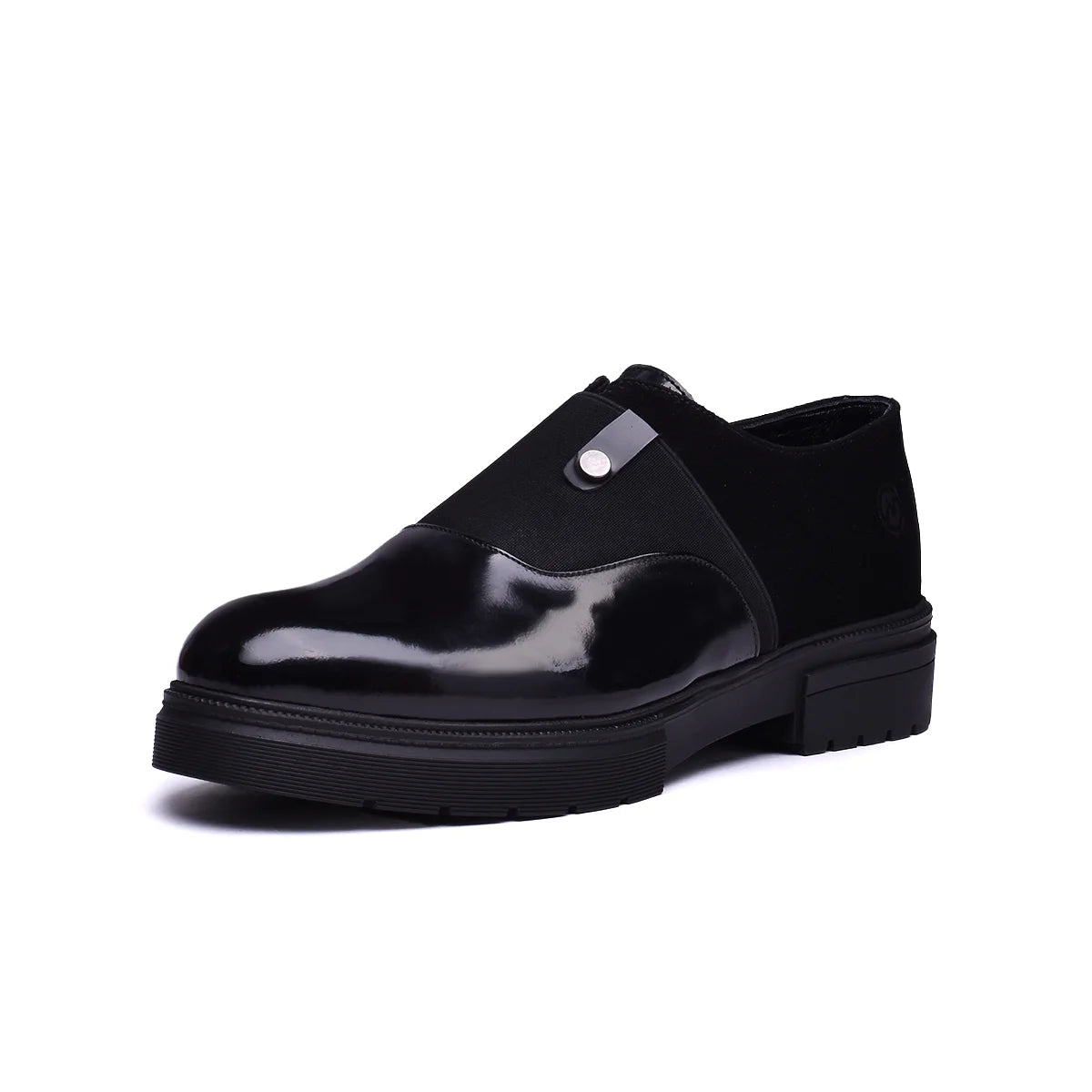 Normandy Genuine Leather & Suede Modern Slip-on