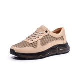 Normandy Genuine Leather & Suede Air-Cushion Runner