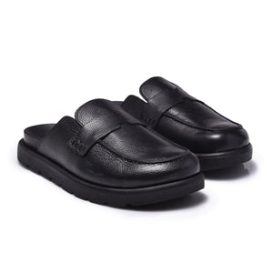 Normandy Classic Genuine Leather Mules