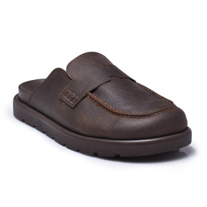 Normandy Classic Genuine Leather Mules
