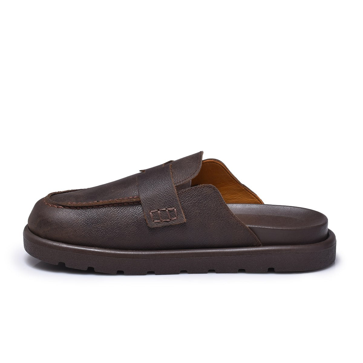 Normandy Classic Genuine Leather Mules