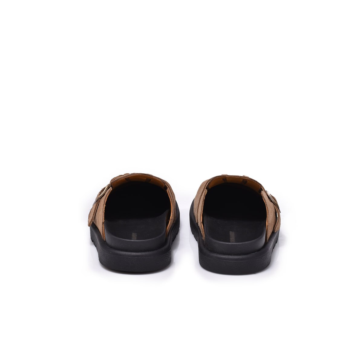 Normandy Premium Genuine Leather Buckle Mules