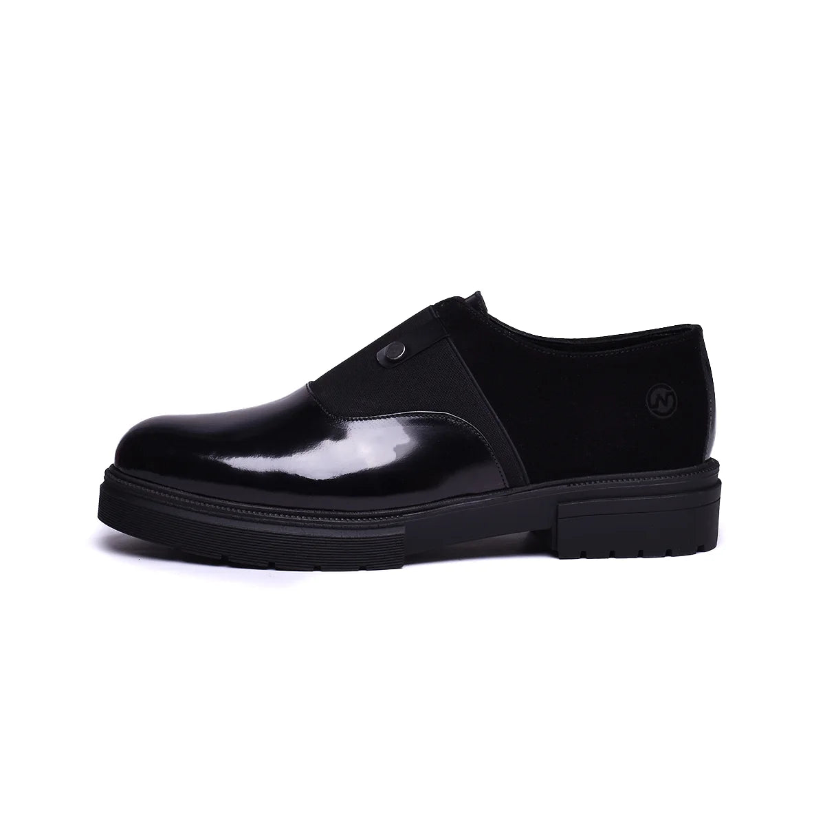 Normandy Genuine Leather & Suede Modern Slip-on