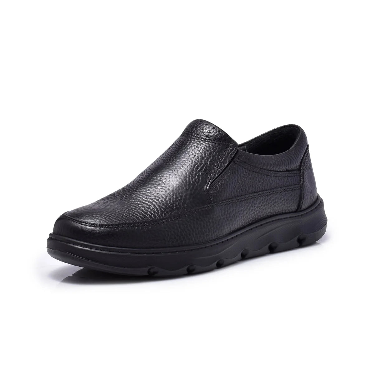 Normandy Genuine Leather Minimalist Comfort Slip-on