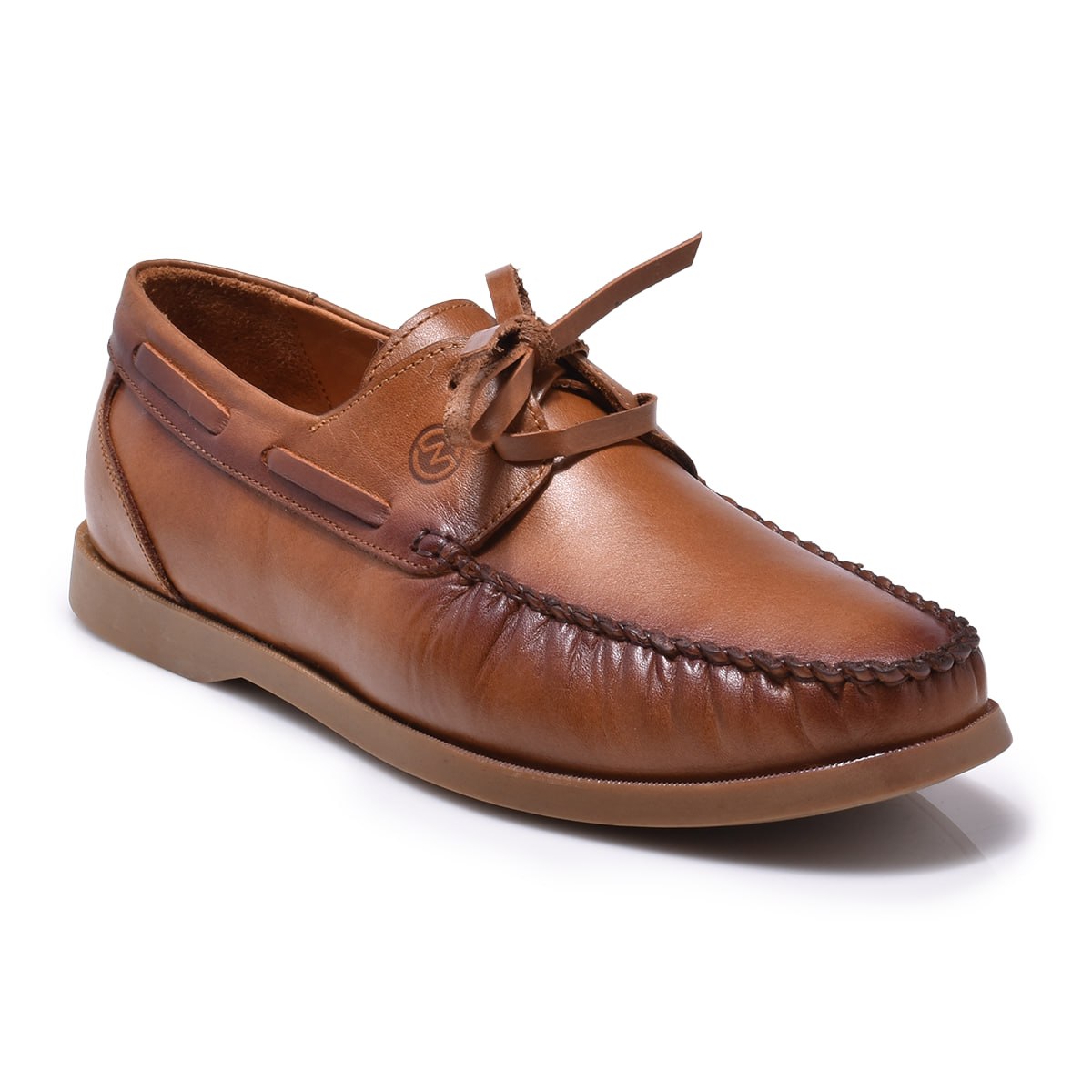 حذاء القوارب الكلاسيكي من جلد نورماندي الأصلي