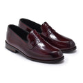 Normandy Genuine Leather Glossy Penny Loafer